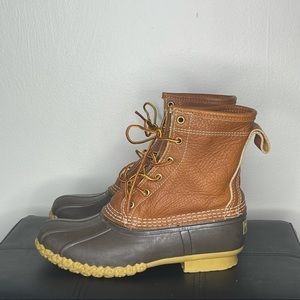 L.L Bean Leather Lined Boots